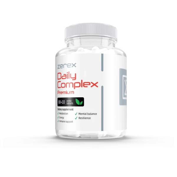 Zerex Daily Complex Premium - podpora silnej imunity 80 + 10 tabliet Zerex Daily Complex Premium - podpora silnej imunity 80 + 10 tabliet