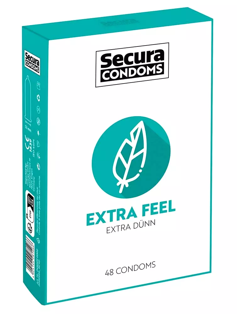 Secura kondómy Extra Feel 48 ks Secura kondómy Extra Feel 48 ks