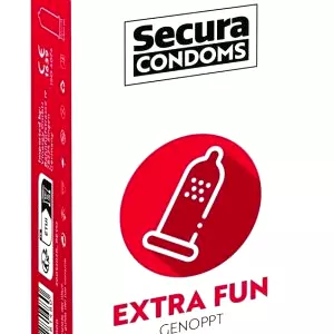 Secura kondómy Extra Fun 12 ks