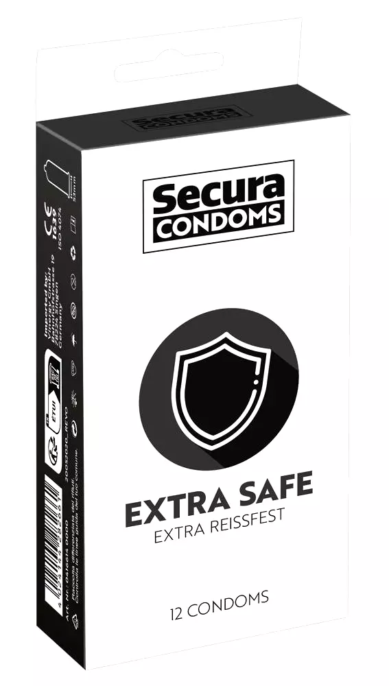 Secura kondómy Extra Safe 12 ks Secura kondómy Extra Safe 12 ks