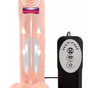 Medical silikónový realistický pulzátor 21 cm