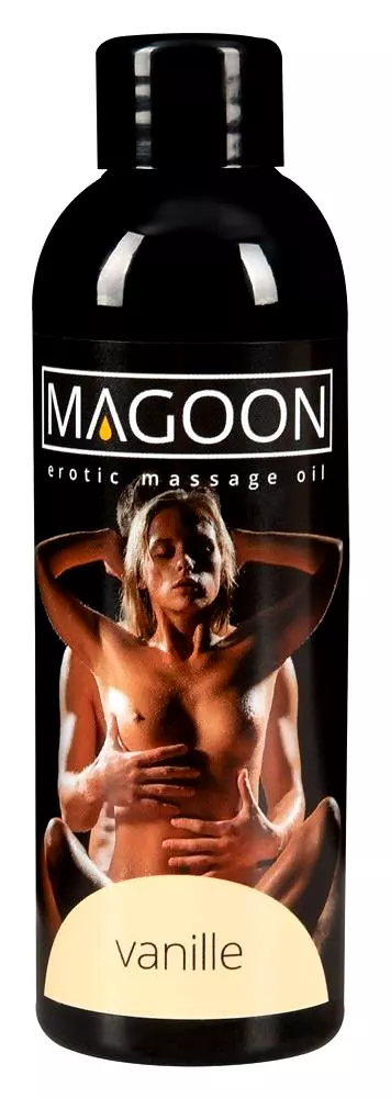 MAGOON Masážny olej s vôňou vanilky 100 ml MAGOON Masážny olej s vôňou vanilky 100 ml