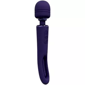 VIVE Kiku Masážna hlavica a vibrátor s inovatívnou stimuláciou bodu G - fialová