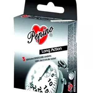 Pepino kondómy Long Action - 3 ks