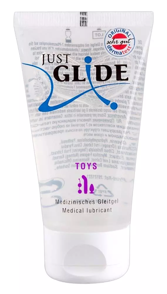 Just Glide Toy lubrikačný gél 50 ml Just Glide Toy lubrikačný gél 50 ml