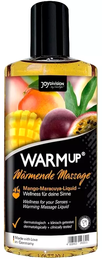 Joydivision WARMup masážny olej - mango150 ml Joydivision WARMup masážny olej - mango150 ml