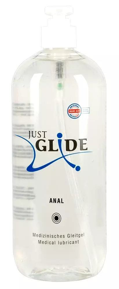 Just Glide Análny lubrikačný gél 1 l Just Glide Análny lubrikačný gél 1 l