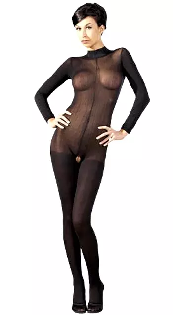 Mandy Mystery lingerie Čierny Catsuit Mandy Mystery lingerie Čierny Catsuit