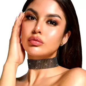 Cottelli Sparkle Glamorous Choker 2450488 Black