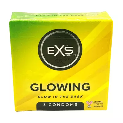 EXS Glow kondómy 3 ks EXS Glow kondómy 3 ks