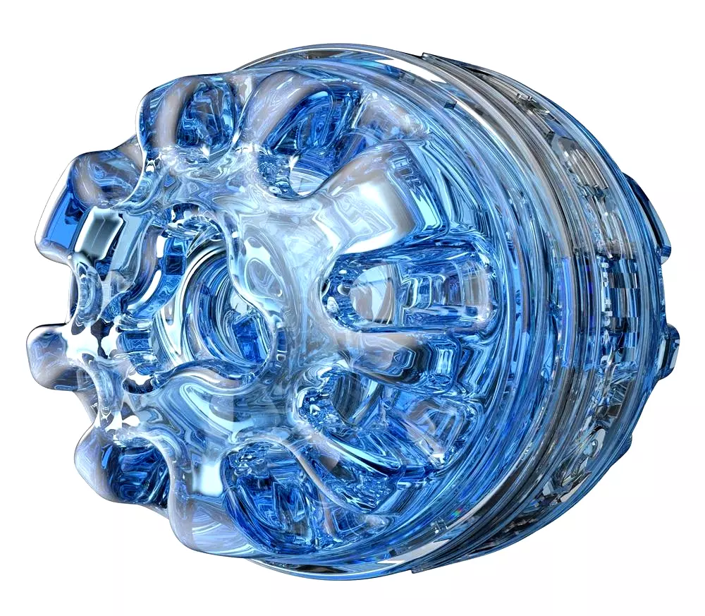 Fleshlight Quickshot Turbo Blue Ice masturbátor Fleshlight Quickshot Turbo Blue Ice masturbátor