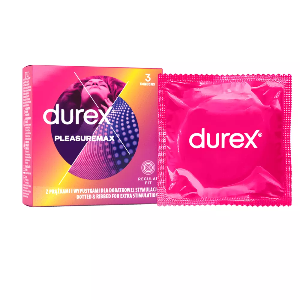 DUREX kondómy Pleasuremax 3 ks DUREX kondómy Pleasuremax 3 ks