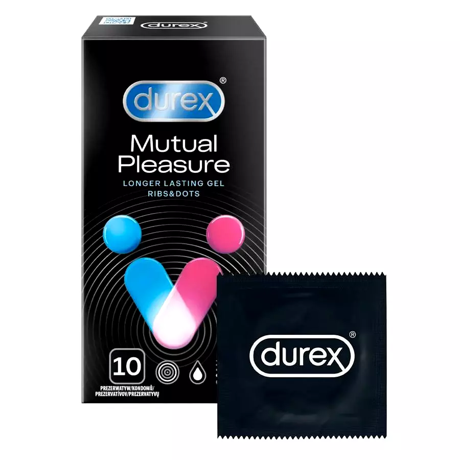 Durex Mutual Pleasure kondómy 10 ks Durex Mutual Pleasure kondómy 10 ks