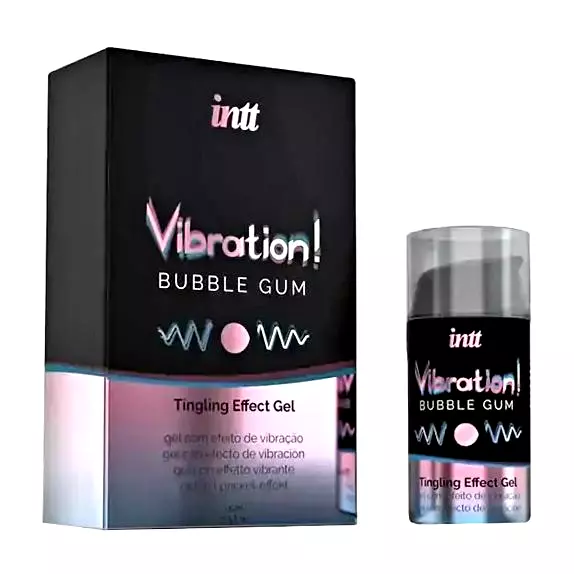intt Vibration! Bubble Gum Tingling Effect Gel 15ml intt Vibration! Bubble Gum Tingling Effect Gel 15ml