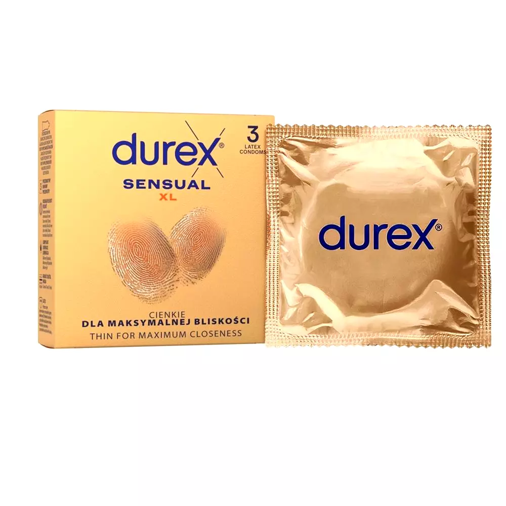 Durex Sensual XL 3 ks Durex Sensual XL 3 ks