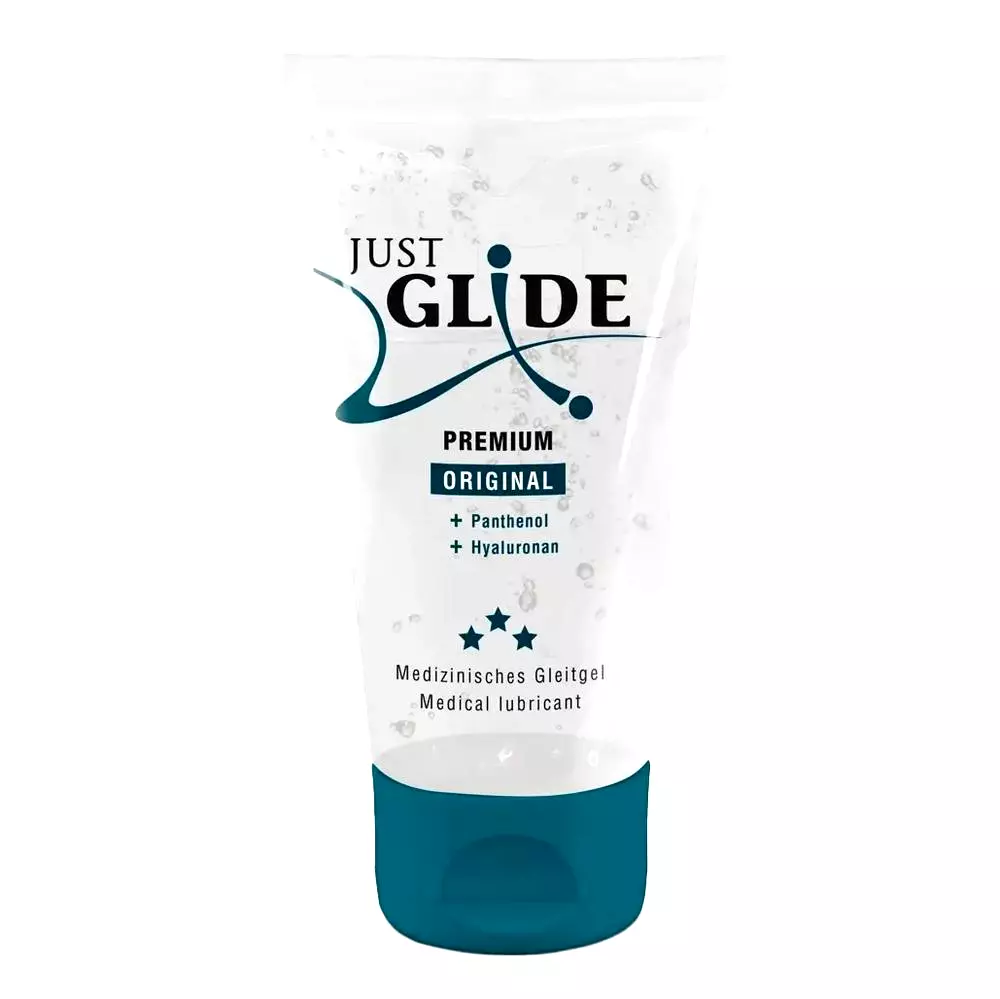 Just Glide Premium Original lubrikačný gél 50 ml Just Glide Premium Original lubrikačný gél 50 ml