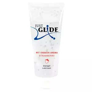 Just Glide Lubrikačný gél - jahoda 200ml