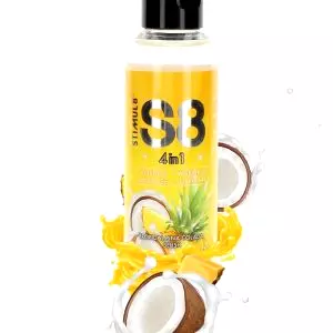 S8 4 in 1 Dessert Lubrikačný gél ananás a kokos125 ml