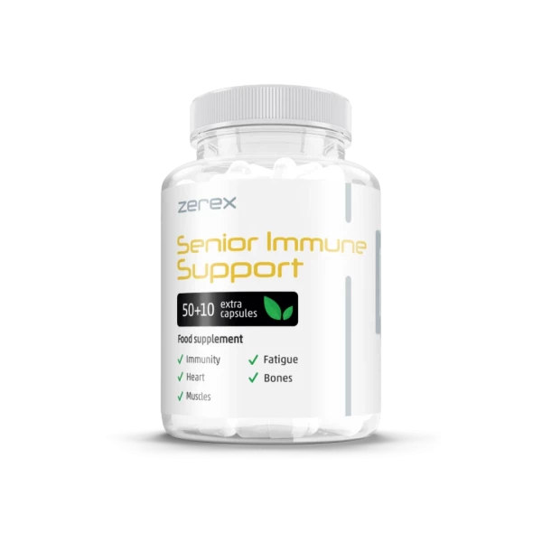 Zerex Podpora Imunity Senior 50 + 10 kapsúl Zerex Podpora Imunity Senior 50 + 10 kapsúl