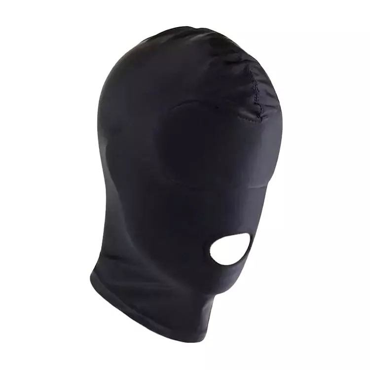 BASIC X maska na tvár s otvorom pre ústa čierna BASIC X maska na tvár s otvorom pre ústa čierna
