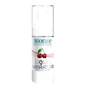 Amoréane tekutý vibrátor Cherry 30 ml