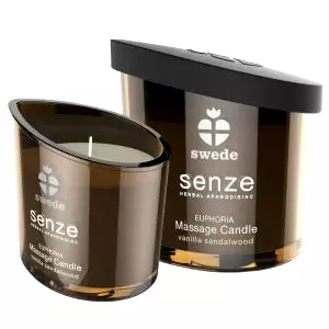 SENZE Euphoria masážna sviečka - vanilka