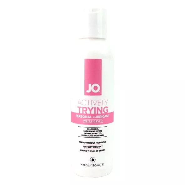 System JO Actively Trying Personal Fertility Friendly 120ml System JO Actively Trying Personal Fertility Friendly 120ml