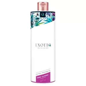 Exotiq Body To Body hrejivý masážny olej 500 ml