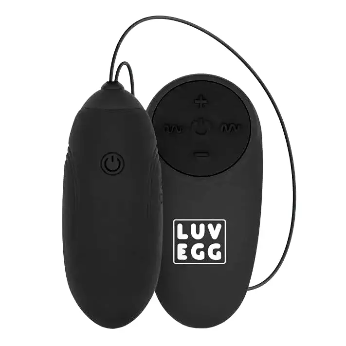 Luv Egg Vibračné vajíčko - čierne Luv Egg Vibračné vajíčko - čierne