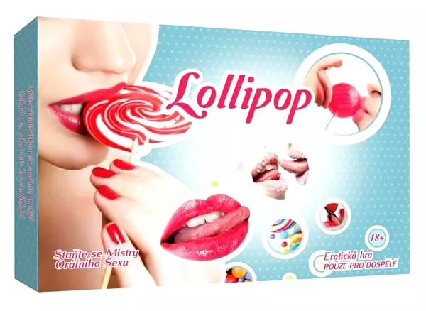 Lollipop orálne pohladenie Erotická stolná společenská hra Lollipop orálne pohladenie Erotická stolná společenská hra