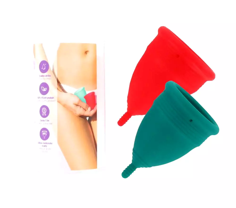 IntimFitness menštruačné kalíšky sada 25ml/30ml IntimFitness menštruačné kalíšky sada 25ml/30ml