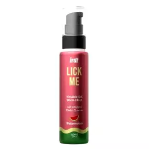 INTT Lick me Zbozkateľný gél s hrejivým efektom 50 ml - Watermelon