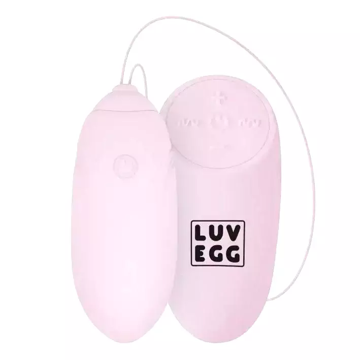 Luv Egg Vibračné vajíčko - ružové Luv Egg Vibračné vajíčko - ružové