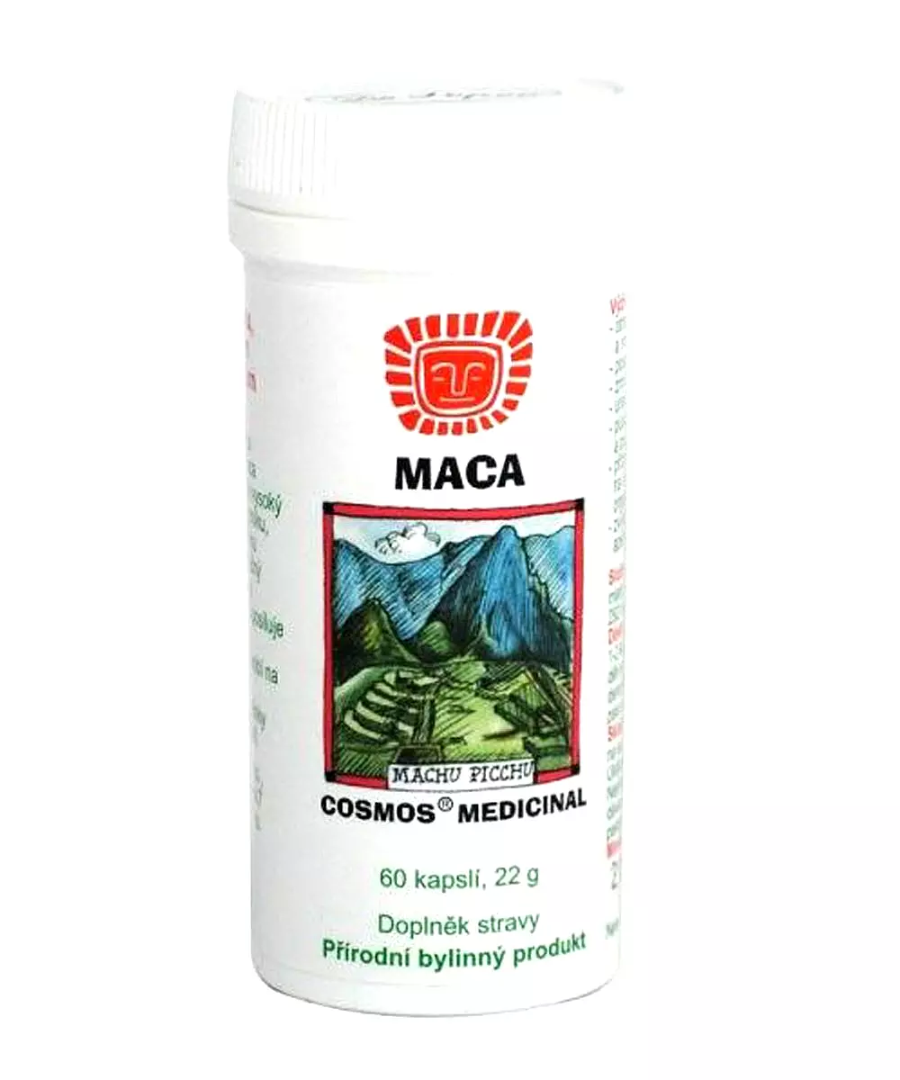 Cosmos Maca prírodná viagra 22 g (60 kapsúl) Cosmos Maca prírodná viagra 22 g (60 kapsúl)