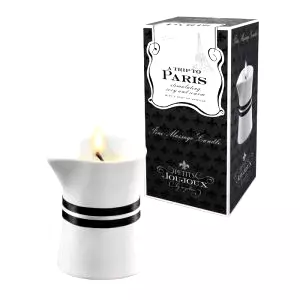 Mystim A trip to Paris - luxusná masážna sviečka - 120 g