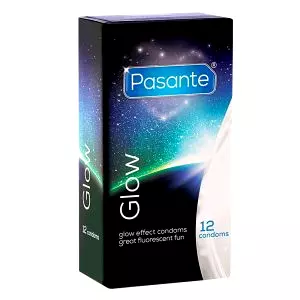 Pasante kondómy Glow 12 ks