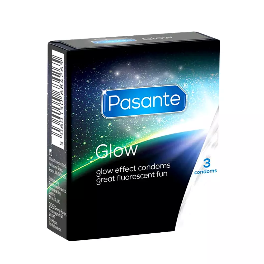 Pasante kondómy Glow 3 ks Pasante kondómy Glow 3 ks