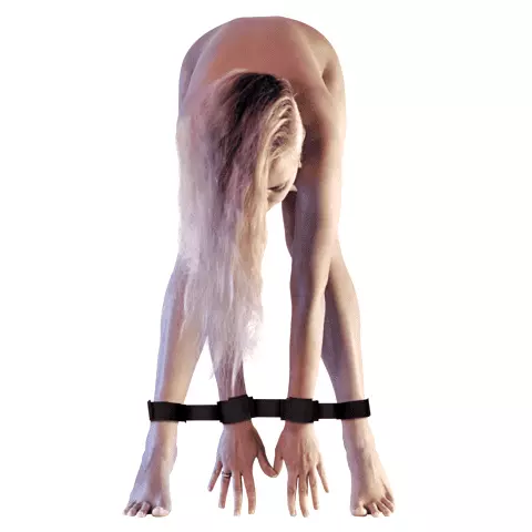 Ouch! Adjustable Hand & Ankle Restraints Set Black Ouch! Adjustable Hand & Ankle Restraints Set Black