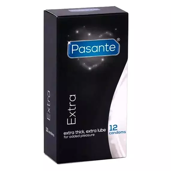 Pasante zosilnené kondómy Extra 12 ks Pasante zosilnené kondómy Extra 12 ks