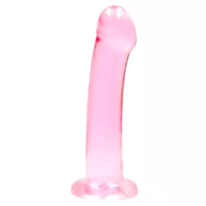 REALROCK Non Realistic dildo 17cm - ružové