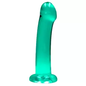 REALROCK Non Realistic dildo 17cm - tyrkysové