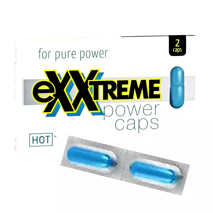Hot Exxtreme Power Caps pre mužov - 2 tabl. Hot Exxtreme Power Caps pre mužov - 2 tabl.
