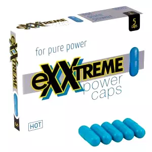 HOT Exxtreme Power caps pre mužov 5 tbl. doplnok stravy