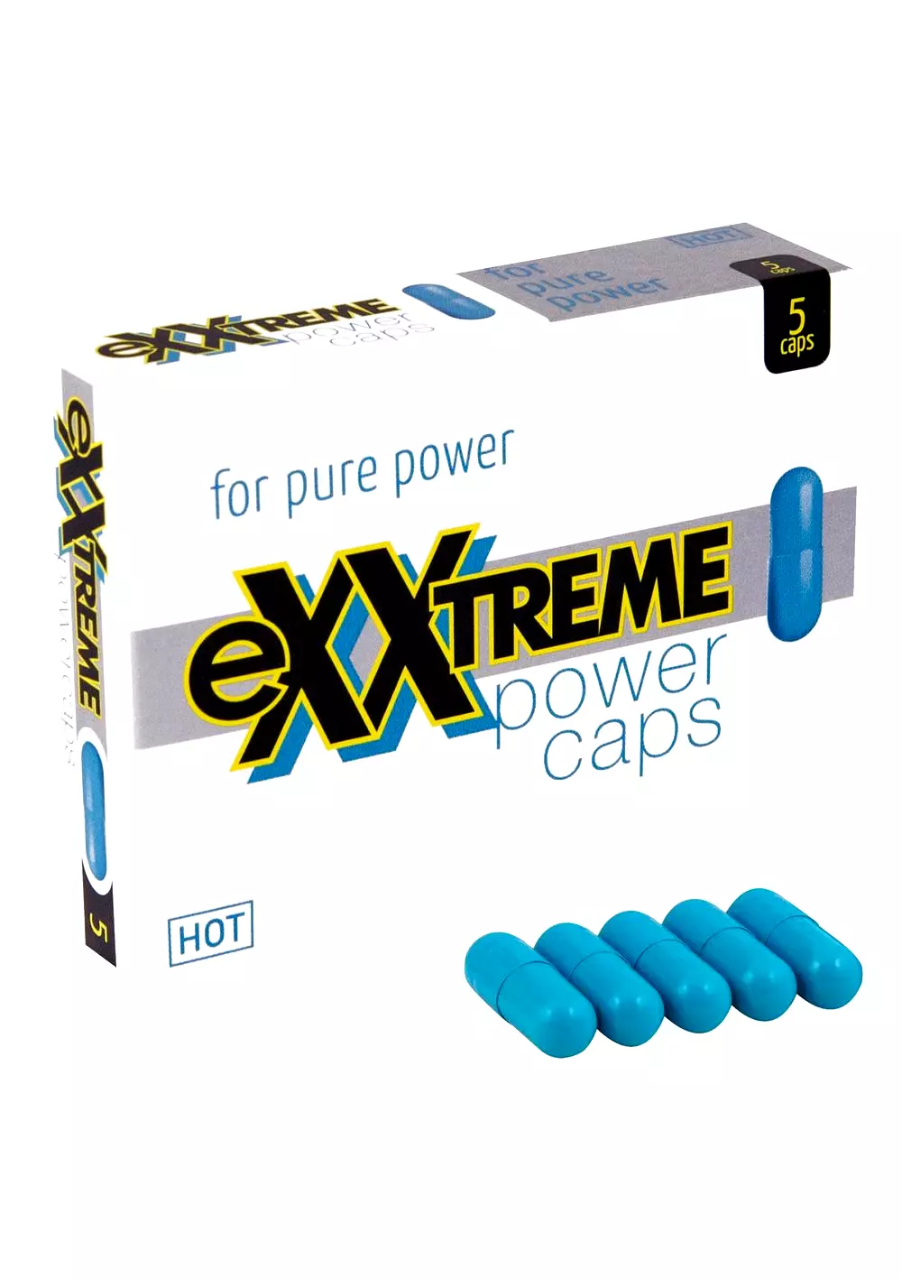 HOT Exxtreme Power caps pre mužov 5 tbl. doplnok stravy HOT Exxtreme Power caps pre mužov 5 tbl. doplnok stravy