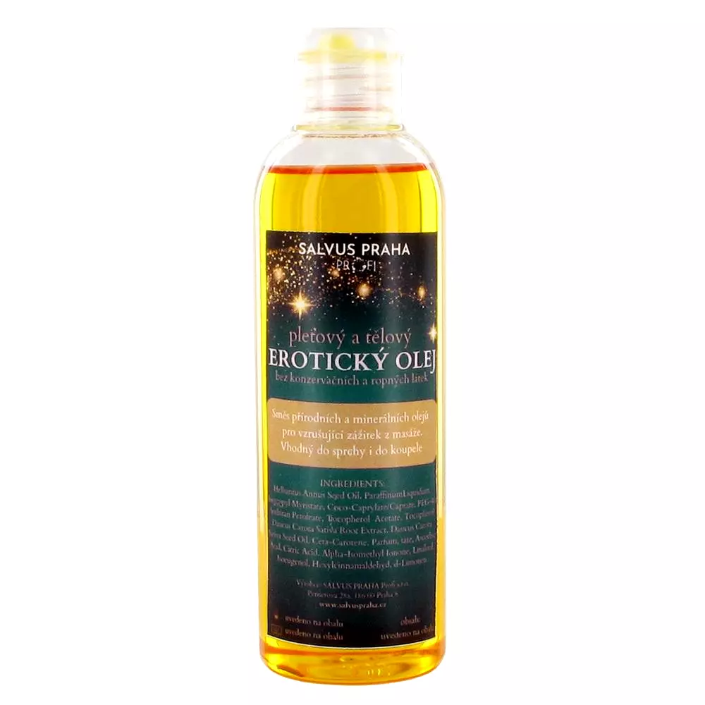 Telový olej - erotický 200 ml Telový olej - erotický 200 ml