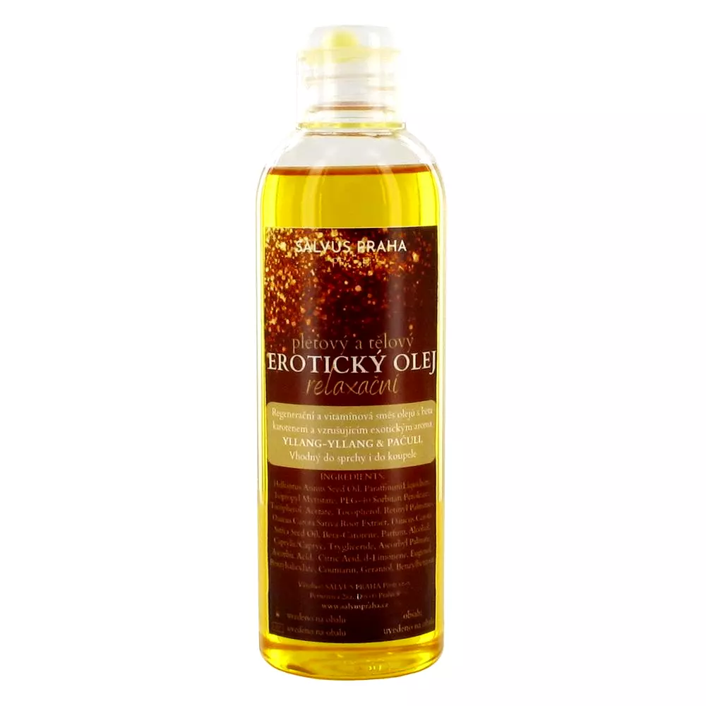 Telový olej - eroticko-relaxačný 200 ml Telový olej - eroticko-relaxačný 200 ml