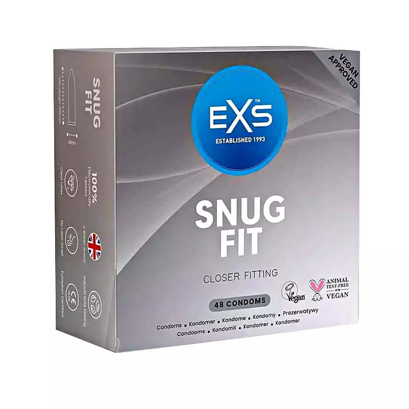 EXS Snug Fit pack Kondómy 48 ks EXS Snug Fit pack Kondómy 48 ks