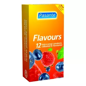 Pasante kondómy Flavours - 12 ks