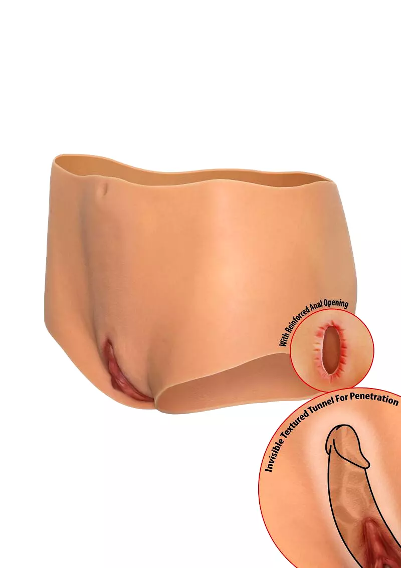 You2Toys Ultra Realistic Vagina Pants You2Toys Ultra Realistic Vagina Pants