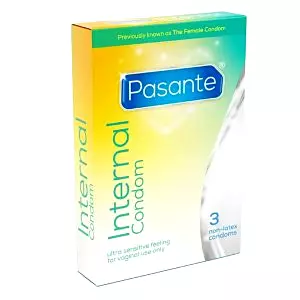 Pasante Internal Dámsky kondóm bez latexu 3 ks